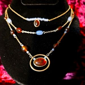 Liz and Co.  3 strand necklace